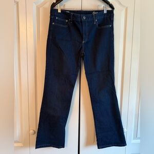 Gap Stretch Bootcut Jeans Women’s Size 12 (31) Dark Wash